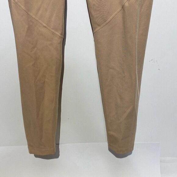 Pink Soda Sport Women's Nude Elastic Waistband High Waist Leggings Size Medium - Picture 3 of 12